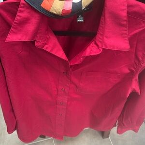 Foxcroft wrinkle free classic fit button down shirt
